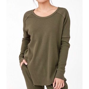 TNA from Aritzia Alder Thermal Shirt